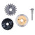 Circular Saw Blades Set 54.8 mm HSS Mini Circular Saw Blades and Mandrel for Cutting Metal Wood