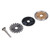 Circular Saw Blades Set 54.8 mm HSS Mini Circular Saw Blades and Mandrel for Cutting Metal Wood