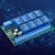 DC 12V 8 Channel RS485 Relay Command Programmable Control Module Board