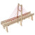 DIY Wooden Bridge Educational Kids Puzzle Toy Wood Assembly Bridge for Kindergarten Science Experiment