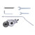 12V‑21V Lithium Ion Drill Plate Cutter Carbon Steel Electric Drill Metal Sheet Cutter for Industrial Working