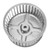 MultiWing Centrifugal Wheel Blower Motor Galvanized Sheet Power Tool Accessories 7.5in 195x97x14mm