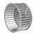 MultiWing Centrifugal Wheel Blower Motor Galvanized Sheet Power Tool Accessories 7.5in 195x97x14mm
