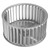 MultiWing Centrifugal Wheel Blower Motor Galvanized Sheet Power Tool Accessories 7.5in 195x97x14mm