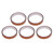 5Pcs High Temperature Tape Heat Resistance Insulating Heat Transfer Tape for Electronics 15mm / 0.59in