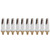 10Pcs Gas Cutting Nozzle Tip Propane Acetylene Machine Sleeve Type Gun Head G07‑303#