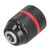 Self Tighten Drill Chuck Alloy Steel 3 Jaw Red Strip Conversion Tool for Multiple Purposes