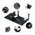 19Pcs Glass Bottle Cutter Round Square Bottles Cutting Machine for DIY Handicraft