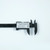 Plastic Electronic Caliper LCD Screen Digital Caliper for Inner and Outer Diameter Measurement Black Shell