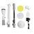 Electric Rotating Floor Scrubber Extendable Handle Cordless Cleaning Brush Kit for Home Bathroom Car 100‑240V EU Plug