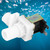 Plastic Solenoid Valve Right Angle Water Inlet Flow Switch G1/4in NC for Water DispenserAC220~240V