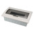 Distribution Protection Box 15 Way Waterproof Circuit Breaker Distribution Box with Transparent Shell DIN Rail