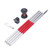 360 Degree Prism +23.1mm Constant 25.4mm Effective Diameter Total Station Mini Prism Reflector with 4 Poles for Topcon