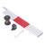 360 Degree Prism +23.1mm Constant 25.4mm Effective Diameter Total Station Mini Prism Reflector with 4 Poles for Topcon