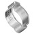 10pcs Zinc Plated Iron Galvanized Two Ear Hose Clamp 5‑23mm for Fule Petrol Pipe Tube (13‑15MM)