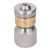 Pressure Washer Nozzle Stainless Steel Brass Compact Mini Drain Sewer Nozzle for Hot and Cold Water 5000 PSI G1/4in Female Thread