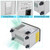 Jewelry Cleaning Machine 30W 0.8L LED Digital Display Ultrasonic Cleaning Machine