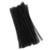 100Pcs Single Loop Wire Binding Spines 12.7mm 1/2in 48 Teeth 4:1 Pitch 360 Degree 90 Sheet Capacity Spiral Binding Coils Black