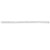 100Pcs Single Loop Wire Binding Spines 12.7mm 1/2in 48 Teeth 4:1 Pitch 360 Degree 90 Sheet Capacity Spiral Binding Coils Black
