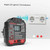 HABOTEST Advanced RCD Electric Socket Tester Automatic Neutral Live Earth Wire Testing Circuit Polarity Detector Wall Plug Breaker Finder Electric Leakage Test with Voltage Backlight LCD Display