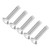 100Pcs Flat Cross Screw 304 Stainless Steel Fasteners M4x16mm for Injection Molding Machinery