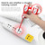 500V Insulated Screwdriver Voltage Tester 2-in-1 Reversible Magnetic Slotted and Cross Screwdriver Electroprobe Multi Screwdrivers for Testing Circuit