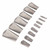 20pcs Stainless Steel Caulking Finisher Rustproof Assorted Sizes Caulk Nozzle Set for Kitchen Bathroom Window