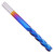 4Flute End Mill Tungsten Steel NanoBlue Coating CNC Straight Handle Milling Cutter(3.175 x 3.175 x 17 )