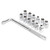 13Pcs 1/2in External Hex Socket Sleeve LShaped Wrench Drive Set for Car Vehicle Repairing