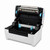 Thermal Label Printer High Speed Shipping Label Printer USB BT Connection Support 40-110mm Paper Width Compatible with Windows for Supermarket Store Restaurant Logistic