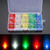 500Pcs 3mm LED Light Emitting Diode 5 Colors Red Yellow Blue Green White LED Lamp Emitting Diode Set