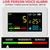 Portable Air Quality Meter 3in1 CO Temperature and Humidity Tester Color Screen Carbon Monoxide Detector with Voice Alarm and Electric Quantity Display Function