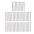 50Pcs Cheese Head Slot Screw A2‑70 Stainless Steel for Accuracy Machinery Household M3M3x50