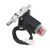 Gas Leakage Detector Audible Visual Alarm 12VDC Gas Detection Shut Off Valve Set AC 90‑240V US Plug