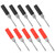 5 Set Test Lead Probe Pins Multimeter Solderless Needle 2mm J.30014 30VAC‑60VDC 24A Red Black