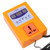 Temperature Controller Automatic Intelligent Wide Voltage Supply Accurate Digital Thermostat Switch AC 110‑240V EU Plug Orange