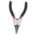 External Straight Circlip Pliers Carbon Steel Rubber Multifunctional Ring Retaining PliersSK‑112‑5D 125mm 1.4mm