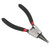 External Straight Circlip Pliers Carbon Steel Rubber Multifunctional Ring Retaining PliersSK‑112‑5D 125mm 1.4mm