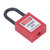 38mm Lockout Tagout Lock Nylon Engineered Dust Proof Energy Isolated Safety Padlock with 2 Keys