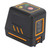 T07 Red Beam Leveling Tool IP54 Portable Mini 2 Line Level Meter for Wall Construction
