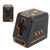 T07 Red Beam Leveling Tool IP54 Portable Mini 2 Line Level Meter for Wall Construction
