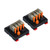 2Pcs 4 Channel Relay Module 2 Open 2 Close DIN Rail Mount PLC Control Board BEM2S‑4MZ