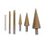 Step Drill Bit Set Universal Triangle Shank HSS High Hardness Pagoda Drill Bit Set with Storage Box for Cast Iron