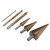 Step Drill Bit Set Universal Triangle Shank HSS High Hardness Pagoda Drill Bit Set with Storage Box for Cast Iron