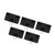 5Pcs Plug Adapter  1 to 3 Travel Power Converter 180° Rotation