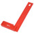 Right Angle Ruler Aluminum Alloy 90 Degrees L shaped Woodworking Carpenter Tool 0-200mm(851 Right Angle Ruler )