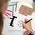 Blank Flip Book Kit with 300 Sheets Animation Paper Flipbook Binding Screws for LED Tracing Light Pad Drawing Sketching Animation Cartoon Creation