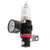 Pneumatic Filter Regulator Air Treatment Unit Water Separator Trap with Pressure Gauge AFR2000