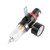 Pneumatic Filter Regulator Air Treatment Unit Water Separator Trap with Pressure Gauge AFR2000
