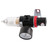 Pneumatic Filter Regulator Air Treatment Unit Water Separator Trap with Pressure Gauge AFR2000